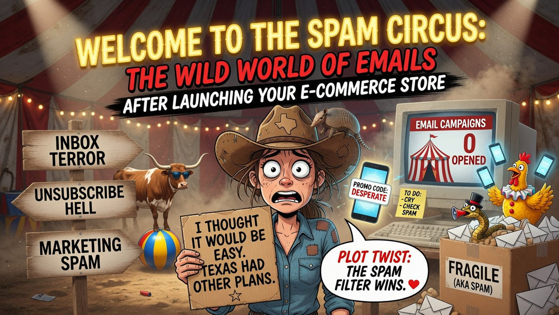 Welcome to the Spam Circus: The Wild World of Emails After Launching Your E-Commerce Store - White Ranch Studio