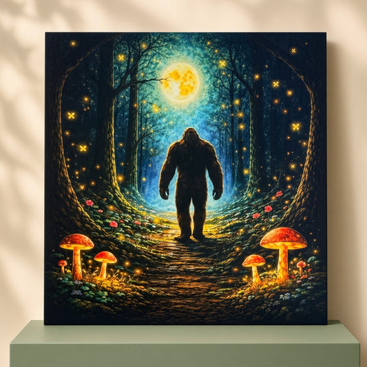 Moonlit Wanderer | Giclée Fine Art Print (Matted)
