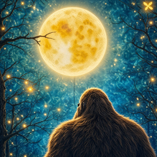 Moonlit Wanderer | Giclée Fine Art Print (Matted)